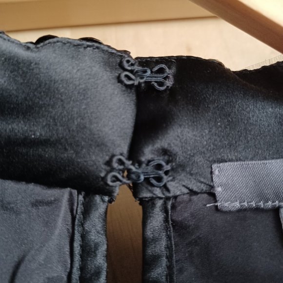 PER SE by Carlisle Blue & Black Cocktail Dress_2 - Picture 7 of 8